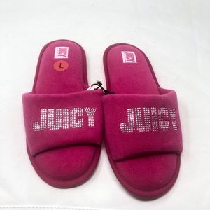 Juicy couture slippers large